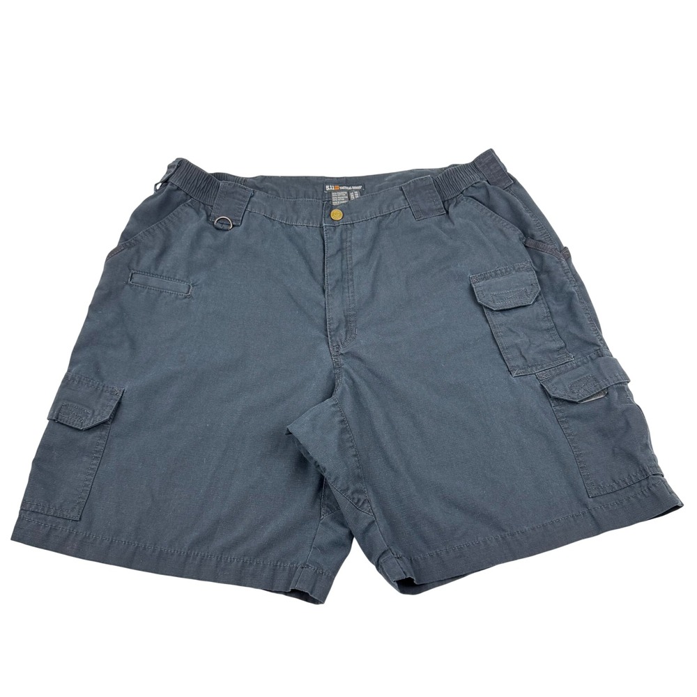 5.11 Tactical Cargo Shorts Mens 40 Dark Navy Blue‎ Ripstop Multi-Pocket Utility